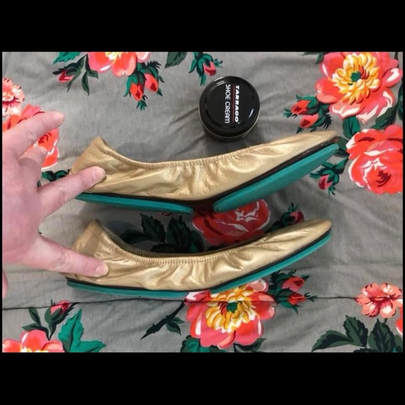 Tieks Champagne Size 9 GUC - Picture 4 of 10